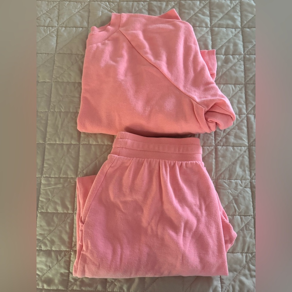 Women’s Colsie Coral Fleece Loungewear Set